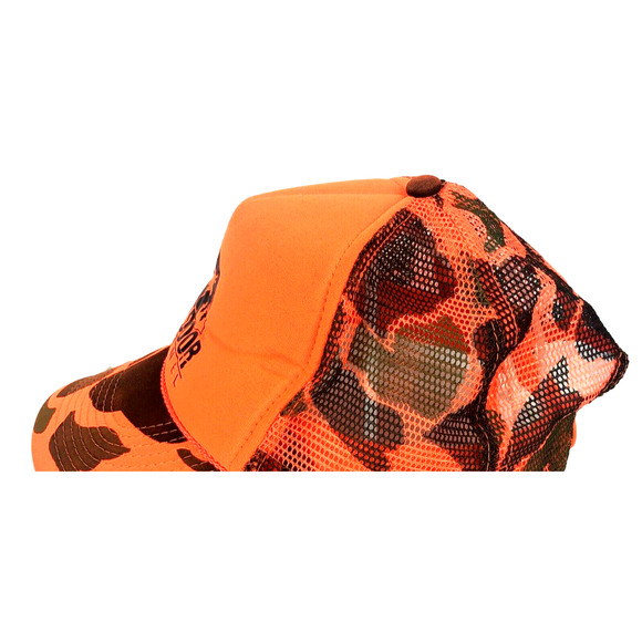 Vintage OTTO Outdoor Channel Snapback Truckers Hat Orange Camo Mesh Hat Cap - Picture 2 of 6